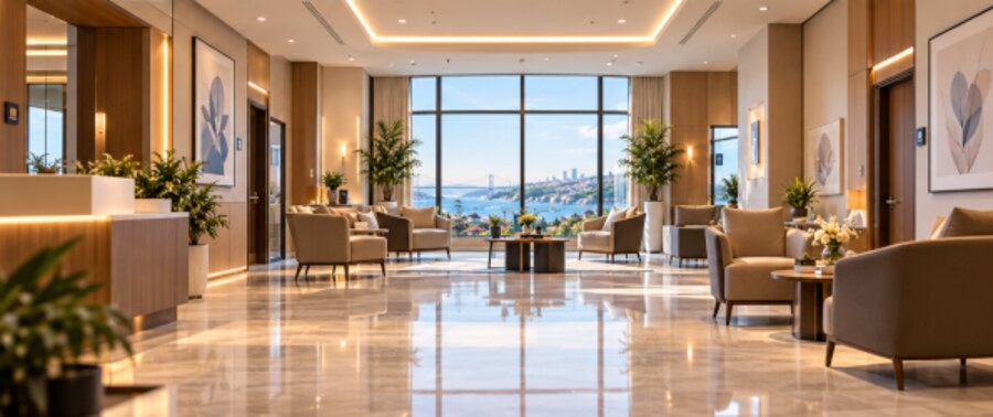 İSTÜN Şişli Kolan International Hospital - Bekleme Alanı